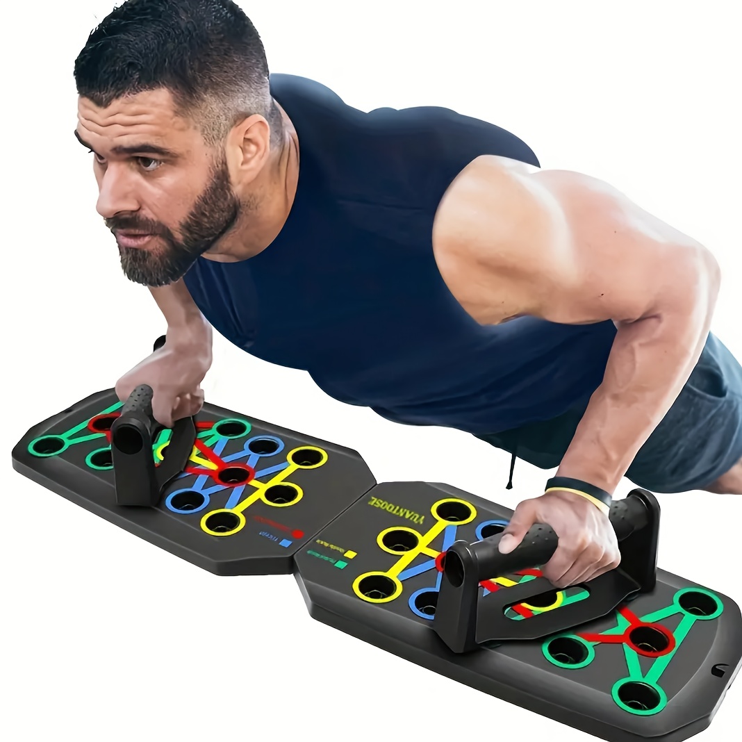 Push Up Board - 28-gaats push-upbord, multifunctionele, draagbare fitnessapparaat met