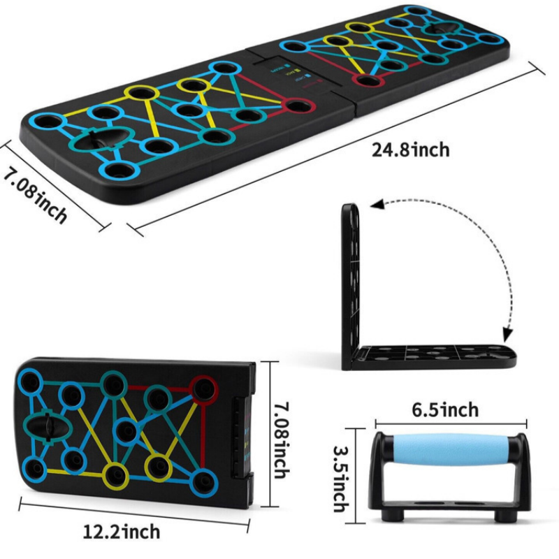 Set met liggende plank, opvouw - Push Up Board recensie en prijs